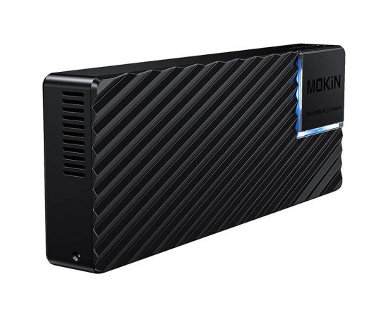 SSD Enclosure MOKiN USB4 40Gbps M.2 NVMe (black)