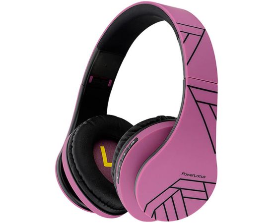 Wireless Headphones PowerLocus P2 (purple-black)