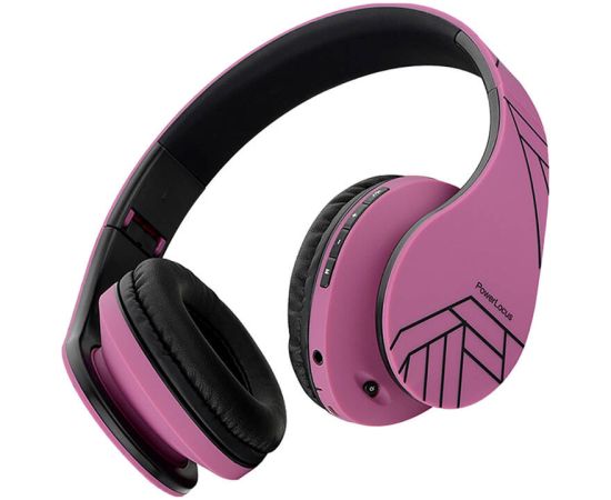 Wireless Headphones PowerLocus P2 (purple-black)