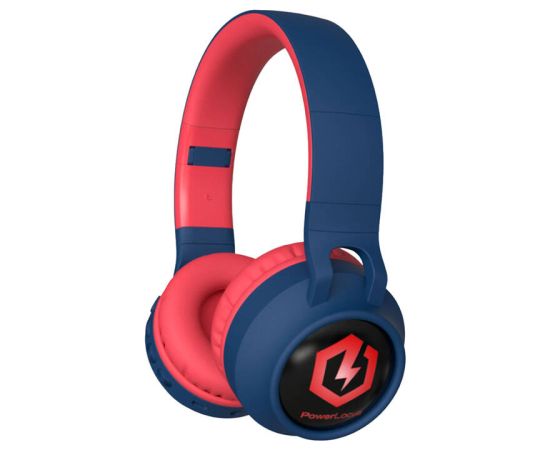 Wireless Headphones PowerLocus Buddy Kids (Navy Red)