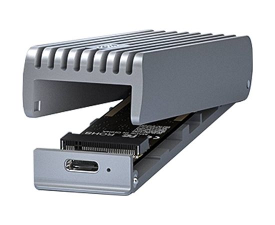 SSD M.2 NVMe Disk Enclosure 10Gbps FIDECO M211 (USB-C/USB 3.2)