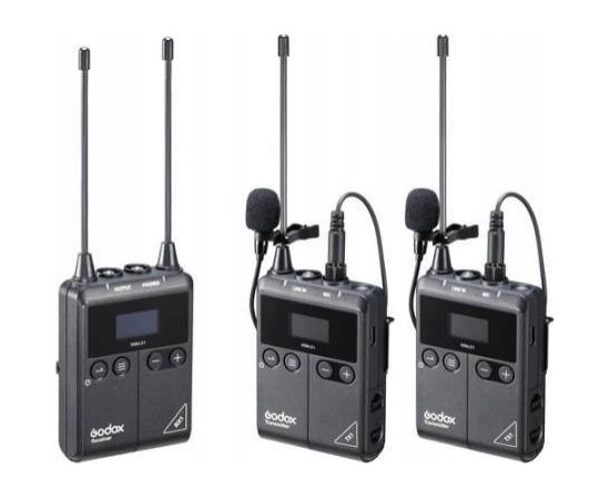 GODOX Godox WmicS1 Kit 2 UHF Lavalier wireless System