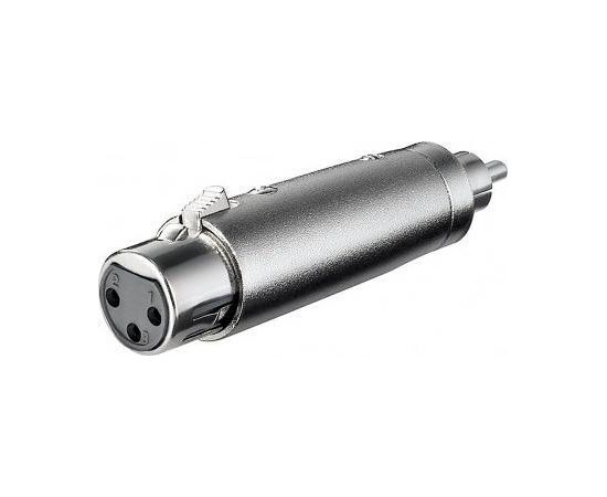 Goobay Adapter XLR - RCA (Cinch) srebrny (JAB-857177)