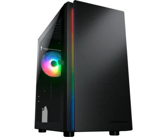 COUGAR PURITY RGB PC Case, Mini Tower, Black