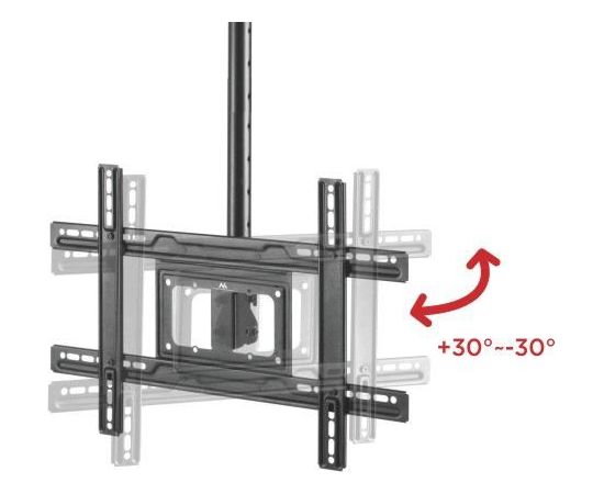 Maclean Universal LED LCD monitor with LCD OLED QLED screen for ceiling mounting 23-100 "max. 50 kg Max VESA 600x400