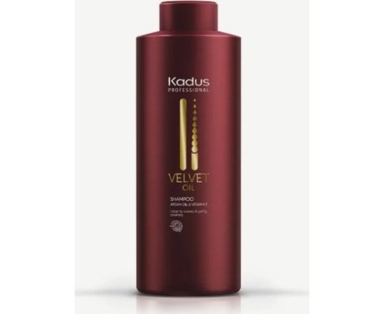 Kadus Professional, Velvet Oil, Hair Shampoo, For Smoothening, 1000 ml For Women