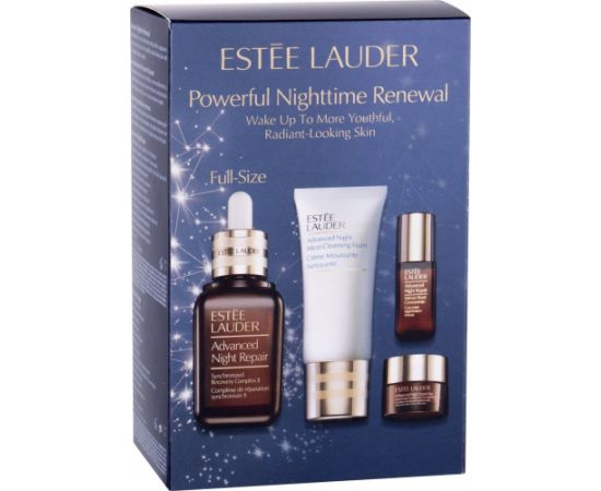 Estée Lauder Estee Lauder Powerful NightTime Renewal Set Estee Lauder: Advanced Night Repair - Eye Supercharged Complex, Vitamin E, Anti-Dark Spots, Night, Eye Cream, 5 ml *Miniature + Advanced Night Repair - Intense Reset, Hyaluronic Acid, Rescues & Rese