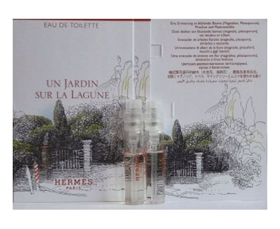 Hermès Hermes, Un Jardin Sur La Lagune, Eau De Toilette, Unisex, 2 ml *Vial Unisex