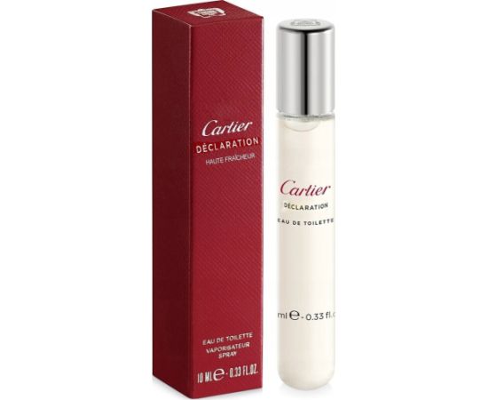 Cartier Cartier, Declaration Haute Fraicheur, Eau De Toilette, For Men, 10 ml *Miniature For Men