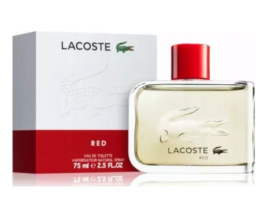 Lacoste Lacoste, Red, Eau De Toilette, For Men, 75 ml For Men