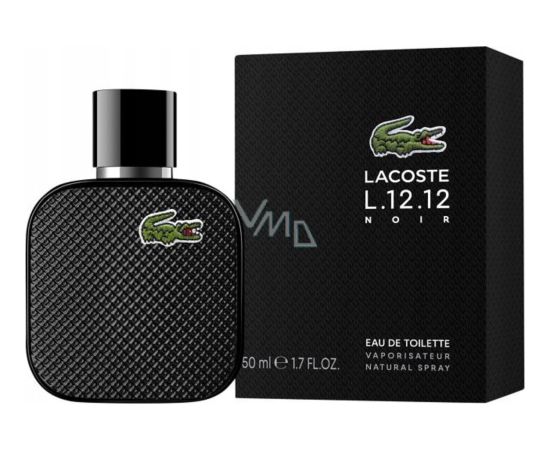 Lacoste Lacoste, Eau de Lacoste L.12.12. Noir, Eau De Toilette, For Men, 50 ml For Men