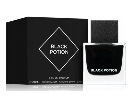 Aurora Aurora, Black Potion, Eau De Parfum, For Men, 100 ml For Men