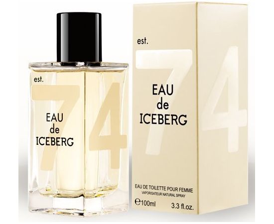 Iceberg Iceberg, Eau de Iceberg 74, Eau De Toilette, For Women, 100 ml For Women