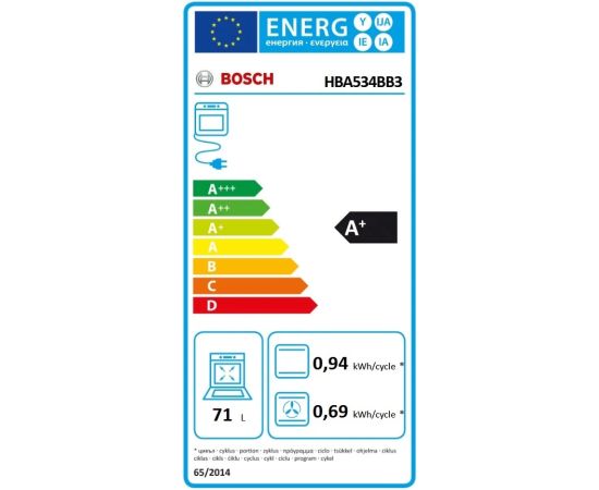 Bosch HBA534BB3 3DHotAir