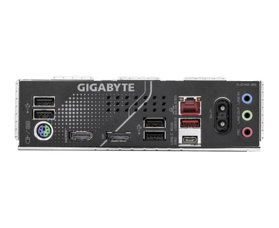 Mainboard GIGABYTE Intel B860 Express LGA1851 ATX Memory DDR5 Memory slots 4 3xPCI-Express 16x 3xM.2 1xHDMI 1xDisplayPort 1xAudio-In 1xAudio-Out 1xMicrophone 4xUSB 2.0 1xUSB 3.2 1xUSB-C 1xPS/2 1xRJ45 B860EAGLEWIFI6E1.0