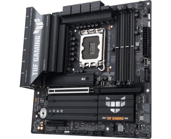 Mainboard ASUS Intel B860 Express LGA1851 Micro-ATX Memory DDR5 Memory slots 4 1xPCI-Express 4.0 4x	 1xPCI-Express 5.0 16x 3xM.2 1xHDMI 1xDisplayPort 1xUSB 2.0 4xUSB 3.0 2xUSB 3.2 1xUSB-C 1xOptical S/PDIF 1xRJ45 5xAudio port GAMINGB860M-PLUSWIFI