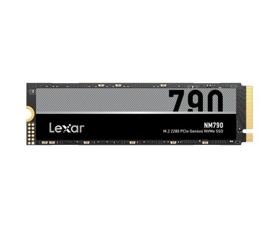 SSD LEXAR NM790 8TB M.2 PCIe Gen4 NVMe Write speed 6500 MBytes/sec Read speed 7400 MBytes/sec 2.45mm TBW 1500 TB MTBF 1500000 hours LNM790X008T-RNNNG