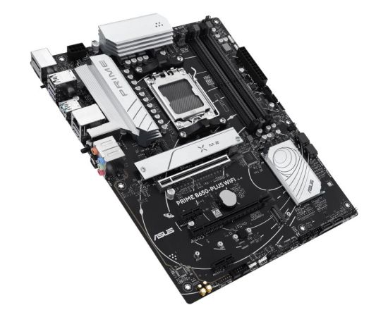 Mainboard ASUS AMD B650 SAM5 ATX Memory DDR5 2xPCI-Express 4.0 1x 2xPCI-Express 4.0 16x 2xM.2 1xHDMI 1xDisplayPort 2xUSB 2.0 2xUSB 3.0 3xUSB 3.2 2xUSB-C 1xOptical S/PDIF 1xRJ45 5xAudio port PRIMEB650-PLUSWIFI