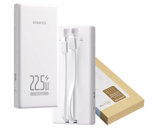 Powerbank Romoss PRC10 10000mAh 22.5W (white)