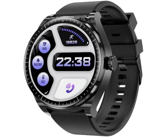 BlitzWolf BW-HW1 smartwatch + TWS headphones (black)