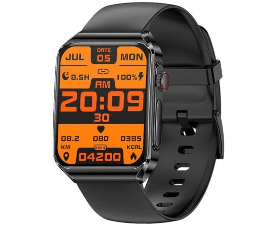 BlitzWolf BW-HL6 smartwatch (black silicone)