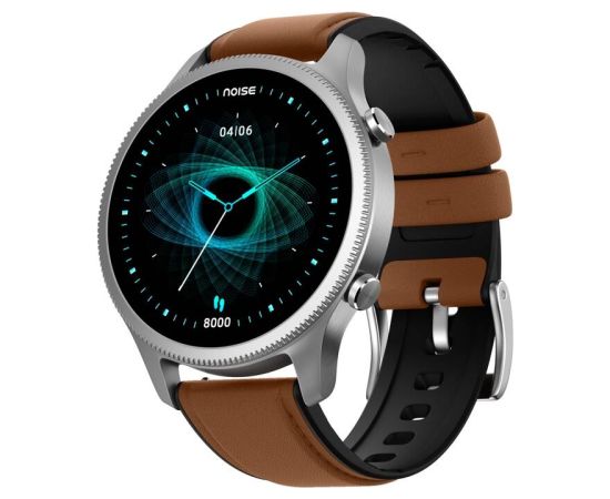 Noise Halo Smartwatch (Brown).