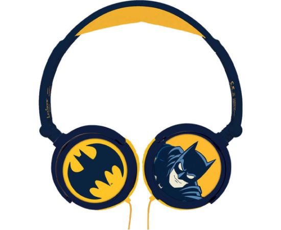 Foldable Headphones Batman Lexibook