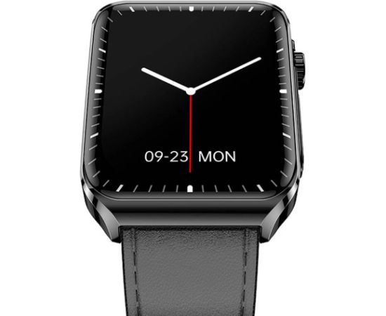 BlitzWolf BW-HL6 smartwatch (black leather)