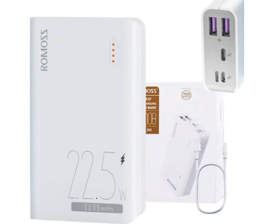 Powerbank Romoss SENSE4SF 10000mAh, 22.5W (white)