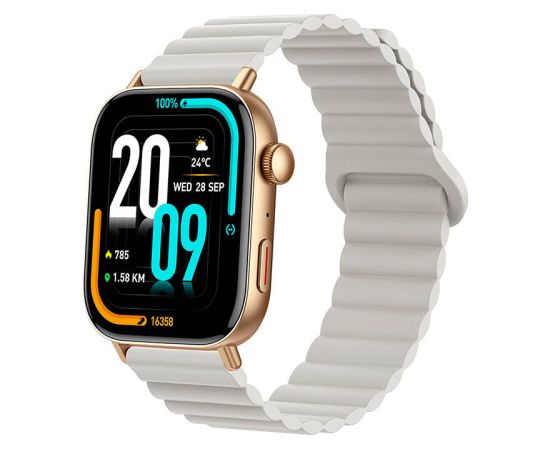 Colmi C8 Max smartwatch with magnetic strap (gold)