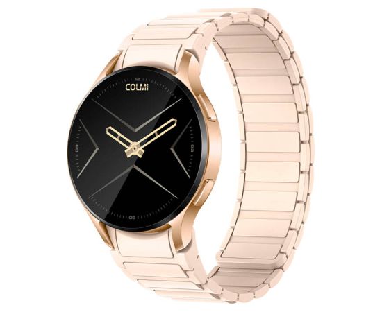 Colmi i28 Ultra smartwatch with magnetic strap (gold)