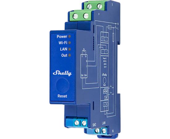 Shelly Pro Dimmer 0/1-10V PM Lighting Controller