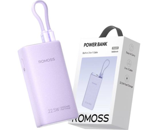 Powerbank Romoss PHA10 10000mAh 22.5W (purple)