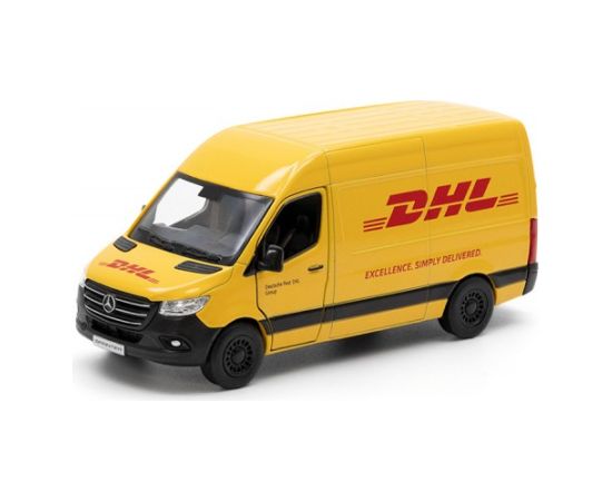 Kinsmart Металлическая авто моделька Mercedes-Benz Sprinter DHL Edition 1:48 KT5429