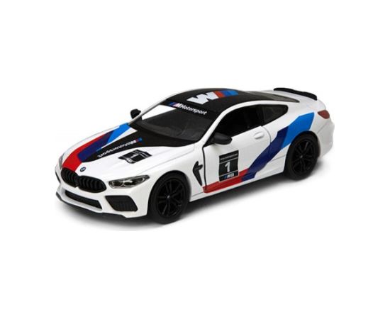 Kinsmart Металлическая авто моделька BMW M8 Competition Coupe (Livery Edition) 1:38 KT5425F