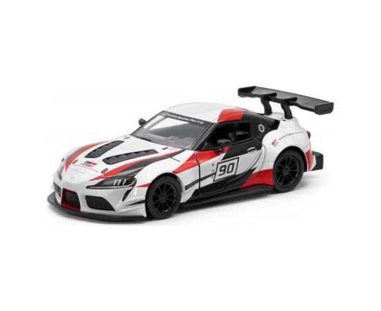 Kinsmart Металлическая авто моделька Toyota GR Supra Racing Concept with printing (в коробочке) 1:36 KT5421WF