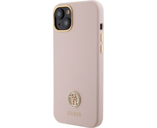 Guess GUHCP15M4DGPP Aizmugurējais Apvalks Priekš Apple iPhone 15 Plus / 14 Plus