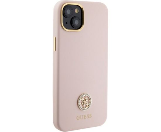 Guess GUHCP15M4DGPP Aizmugurējais Apvalks Priekš Apple iPhone 15 Plus / 14 Plus