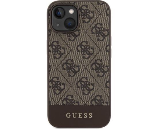 Guess GUHCP15SG4GLBR Aizmugurējais Apvalks priekš Apple iPhone 15 / 14 / 13