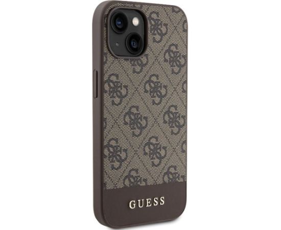 Guess GUHCP15SG4GLBR Aizmugurējais Apvalks priekš Apple iPhone 15 / 14 / 13