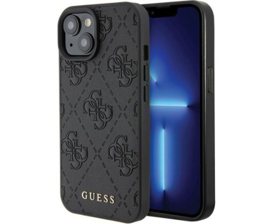 Guess PU Quilted 4G Classic Case Защитный Чехол для Apple iPhone 15