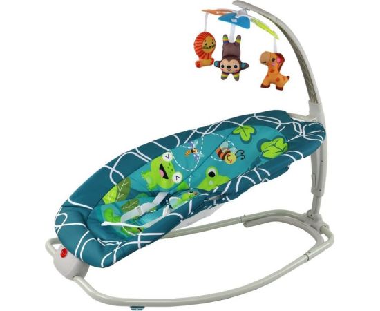 Детское кресло-качалка LeanToys Bouncer Rocker 2in1