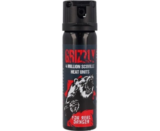 Pepper spray  Grizzly 4 million scoville heat units 63 ml- cone/cloud