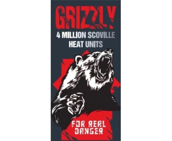 Pepper spray  Grizzly 4 million scoville heat units 63 ml- cone/cloud