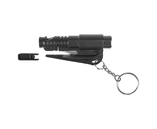 Emergency tool GUARD LIFEGUARD whistle, belt knife, glass breaker (YC-004-BL)