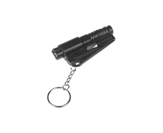 Emergency tool GUARD LIFEGUARD whistle, belt knife, glass breaker (YC-004-BL)