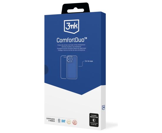 Комплект из чехла и защитного стекла 3mk ComfortDuo Clear Samsung A165 A16 4G/A166 A16 5G