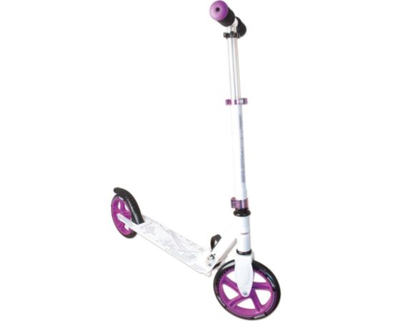 Muuwmi AU117 Aluminium Scooter skrejritenis 200mm balts/violets