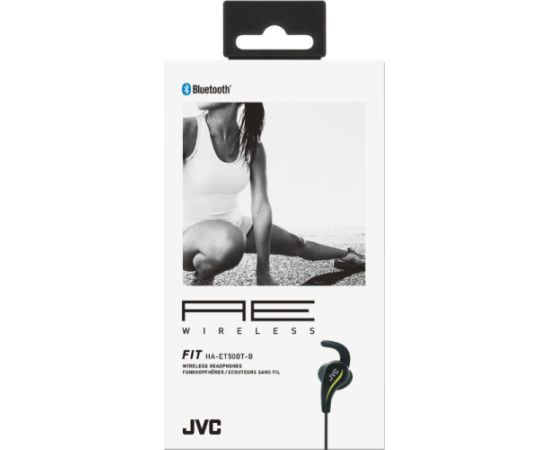 JVC HA-ET50BT-B-E Bluetooth Спортивные Наушники IPX5 / AVRCP / A2DP /  HSP / HFP Черные