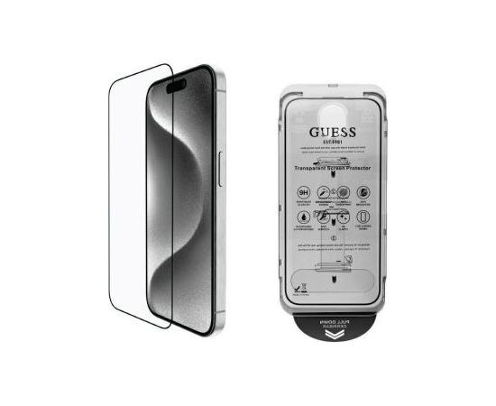 Guess   Guess GUTGP16XBOKGCIT iPhone 16 Pro Max   6.9" Screen Protector 2.5D Outline - ochrona wyświetlacza